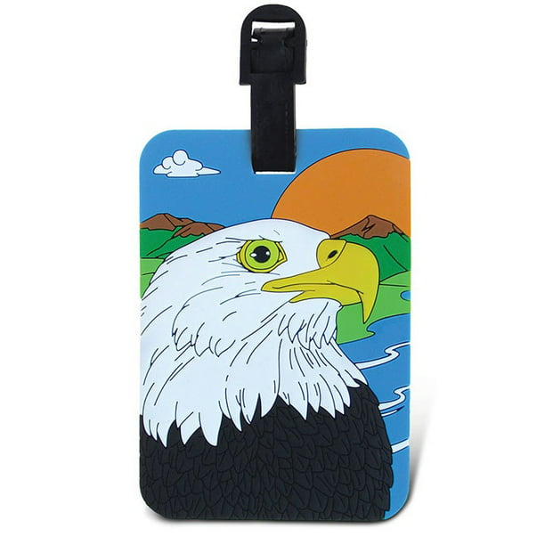Funny Cute Animal Eagle Laptop Case 15.6 Inch Carrying Protectiv Case with Strap 